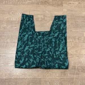 Nike One Dri-Fit High Waisted 7/8 Printed Leggings Size Large